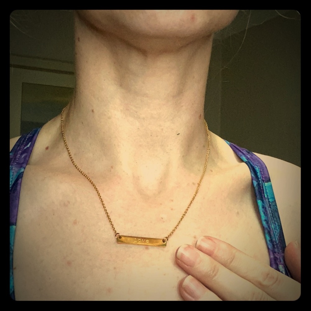 LOVE Bar necklace